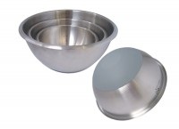 1x Schlagschüssel rund Ø 16cm, Boden silikonbeschichtet