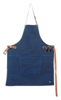 Küchenschürze Grillen / Denim - Dutchdeluxes blau en textil