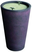 1x Aussen-Aschenbecher Farbe: Wenge 55cm