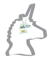 6x Edelstahlbackform/Ausstechform XXL ´´Einhorn´´, 29x26 cm