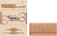 1x Druckknopf-Etui, Kork, 5-tlg.