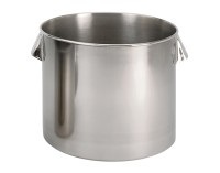 1x Bain-Marie Ø 20cm mit 2 festen Griffen, ohne Deckel