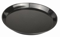 5x Pizza-/Wähenblech Emaille, Ø 28 cm H 3 cm