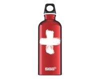 SIGG Alu-Trinkflasche SWISS RED 0,6l in rot