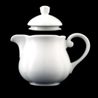 Baroque Teekanne 0.39l weiss o. Deckel