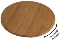 Holzplatte 35 cm, drehbar