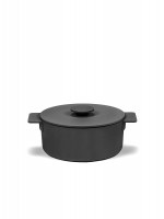 Sergio H. Sur. Sur. Topf emai. gusseisen Black D23 - 3L
