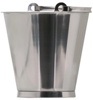 Eimer mit Bodenreif 10lt, graduiert