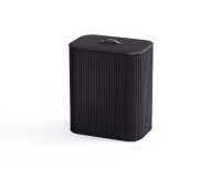 Tota Twin Luxe Wäschekorb 90l black