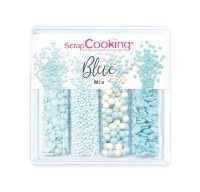 4er Set Zuckerdekors Blue Mix 64g