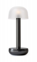 Humble - Tischlampe Two, Schwarz - Schwarz