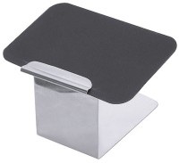 Kartenhalter 18/10 mit Schreibtafel, 4.5x8.5x5.5 cm