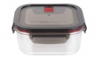 1x Gusto Glasbehälter quadratisch, 500 ml
