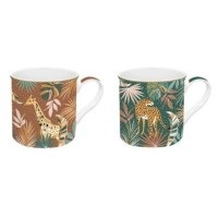 2er Set Namibia Porzellanbecher 300ml