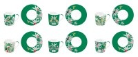 diverse Espressotasse inkl. Untertasse Coffee Mania