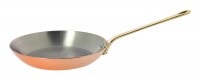 INOCUIVRE Bratpfanne KupferEdelstahl Ø28cm, Messinggriff