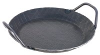 Servierpfanne 20 cm, schmiedeeisern, zwei Griffe