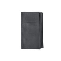 Everyday 4er Set Stoffserviette 20x20cm dark grey