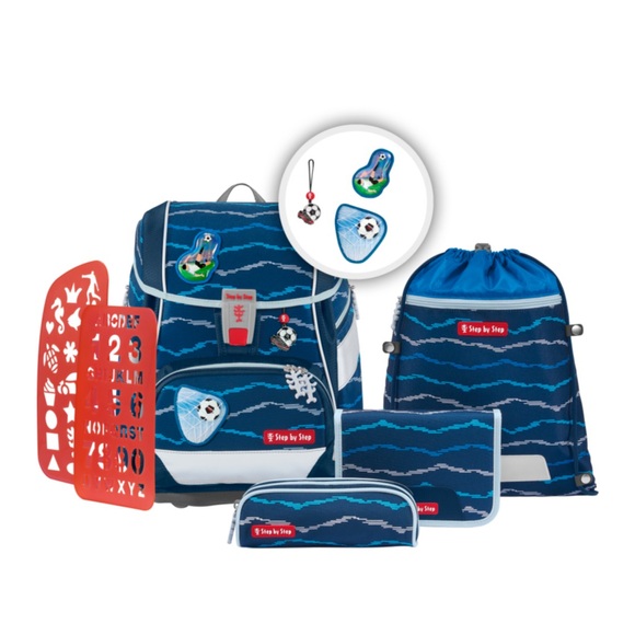 Schulrucksack-Set, 6-teilig Schulrucksack-Set, 6-teilig