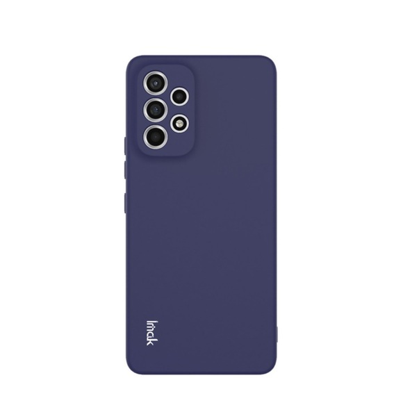 IMAK - Samsung Galaxy A53 5G Gummi Case Ultra Thin Hülle - Dunkelblau