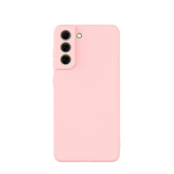 IMAK - Samsung Galaxy S21 FE 5G Gummi Case Ultra Thin Hülle - Rosa