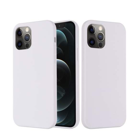 iPhone 13 Pro Max MagSafe Soft Touch Silikon Case Hülle - Weiss