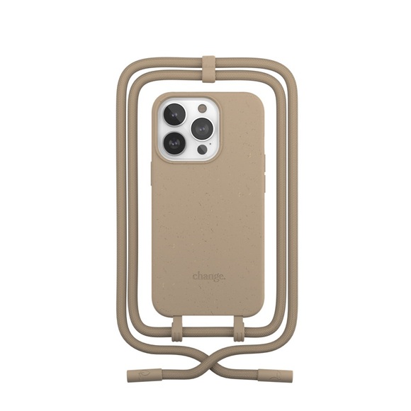 WOODCESSORIES Change Case Bio - Schutzhülle (Passend für Modell: Apple iPhone 14 Pro Max)