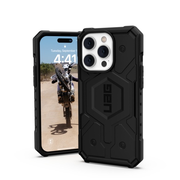 Urban Armor Gear Pathfinder MagSafe Case Apple iPhone 14 Pro Schwarz