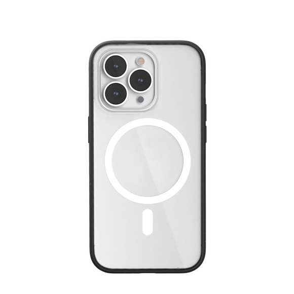 WOODCESSORIES Clear Case Magsafe - Schutzhülle (Passend für Modell: Apple iPhone 14 Pro)