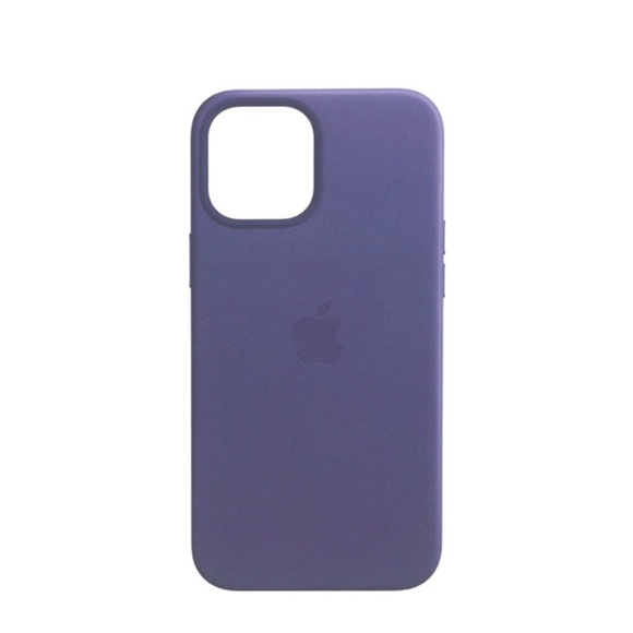 Apple - iPhone 12 Pro Max MagSafe Echtleder Case Hülle (MJYT3ZE/A) - Deep Violet