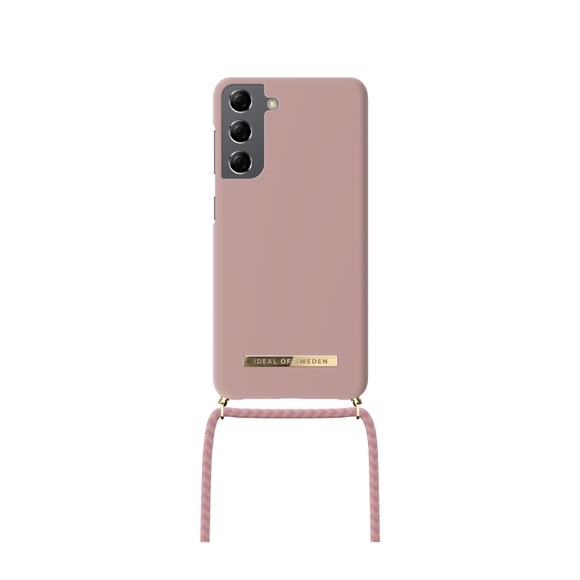 iDeal of Sweden - Samsung Galaxy S21 5G Necklace Case Hardcase Hülle Ordinary + Handykette (IDPNSS21-S21-265) - Misty Pink