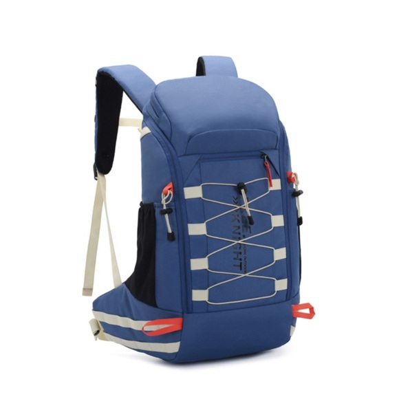 (40L) Outdoor Camping Rucksack Wasserfester Reise Backpack inkl. Regencape - Blau