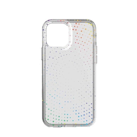 Tech21 - iPhone 12 Pro Max Antimikrobielle Hardcase Hülle EvoSparkle - Transparent