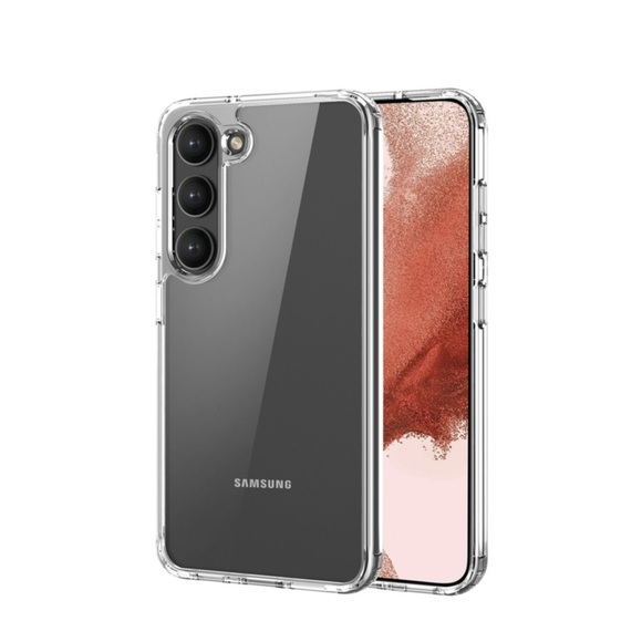 Dux Ducis - Samsung Galaxy S23 5G Hybrid Hardcase Hülle TPU Bumper + Kunststoff Rückseite - Transparent