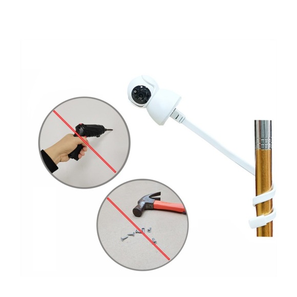 (52cm) Flexible Schwanenhals Halterung für Babyphone / GoPro / DSLR Kamera mit 1/4