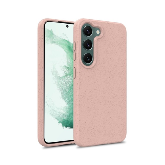 Samsung Galaxy S22 5G Bio Gummi Schutzhülle Eco Friendly Nachhaltig Kompostierbar - Rosa