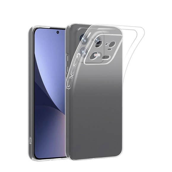 Xiaomi 13 Pro Gummi Case Hülle Ultra Thin 0.8mm - Transparent