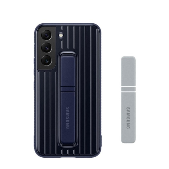 Samsung - Galaxy S22 5G Protective Standing Cover Schutzhülle (EF-RS901CNEGWW) - Navy