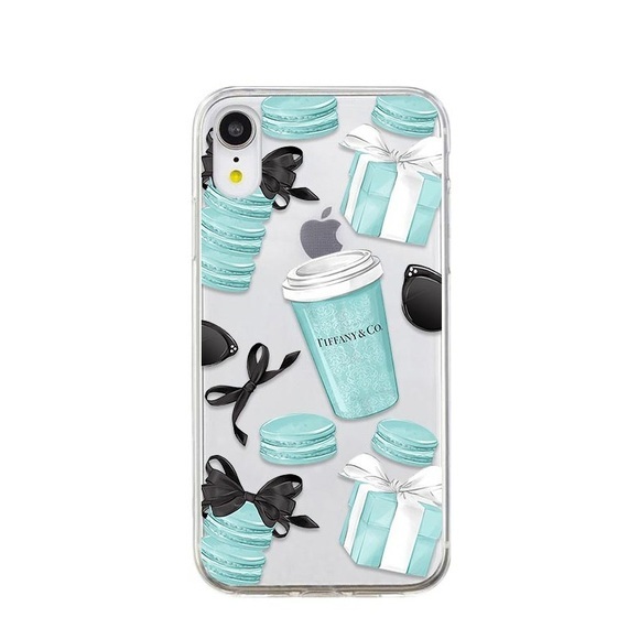 Apfelkiste © - iPhone Xr Gummi Case Hülle Ultra Thin Macarons - Transparent