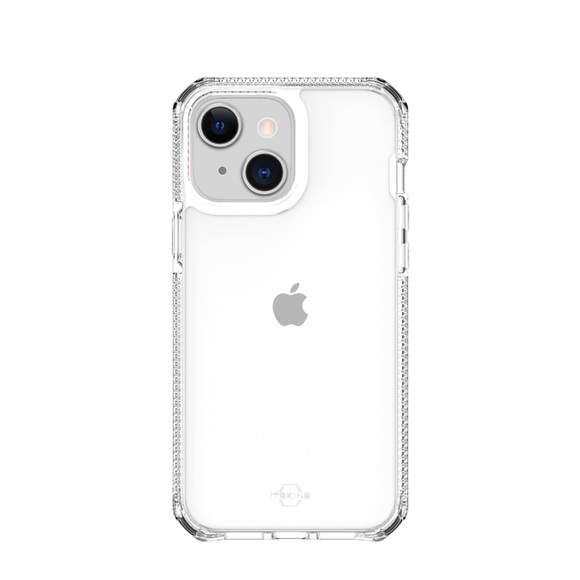 ITSkins - iPhone 13 Mini Supreme Clear Hardcase Hülle Antimikrobiell (Fallschutz 4.5 Meter) - Transparent