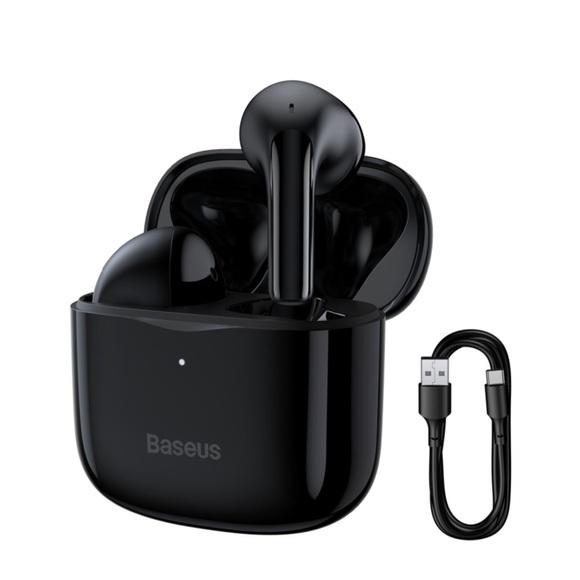 Baseus - Bowie E3 Bluetooth 5.0 In-Ear Kopfhörer True Wireless Headset + Ladecase - Schwarz