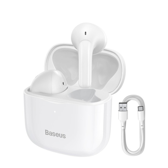 Baseus - Bowie E3 Bluetooth 5.0 In-Ear Kopfhörer True Wireless Headset + Ladecase - Weiss