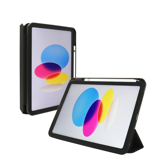 JT Berlin iPad Cover / Tasche Backcover iPad 10.9 (10. Generation) Schwarz, Transparent