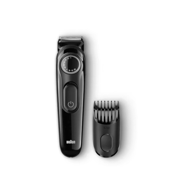 Braun - Elektrischer Bart Trimmer Herren Rasierer mit 20 Präzisions Einstellungen (BT3000) - Schwarz