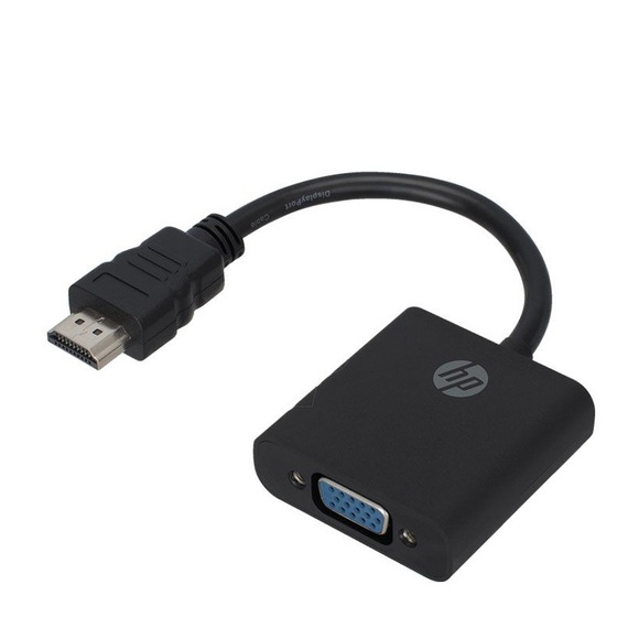 HP HDMI / VGA Adapter [1x HDMI-Stecker - 1x VGA-Buchse] Schwarz