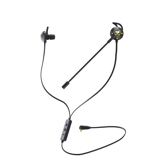 Cougar - Attila Gaming Kopfhörer In-Ear 3.5 mm Headset mit Mikrofon - Schwarz