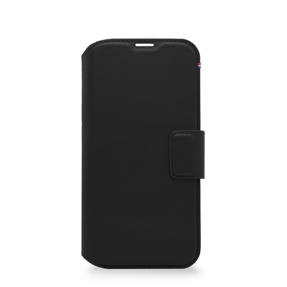 Decoded - 2in1 iPhone 14 Pro Max MagSafe Echtleder Magnet Wallet Case Tasche Flip Cover (D23IPO14PMDW5BK) - Schwarz