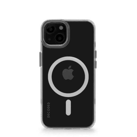Decoded - iPhone 14 MagSafe ClearCase Schutzhülle aus Recycelten Materialien (D23IPO14BCT2AE) - Transparent