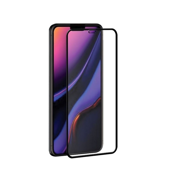 Eiger - iPhone 11 Vollbild Glas 3D Display Schutzfolie mit Rahmen (EGSP00523) - Schwarz