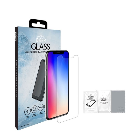 Eiger - iPhone 11 Pro Panzer Glas Display Schutzfolie Case Friendly (EGSP00519)